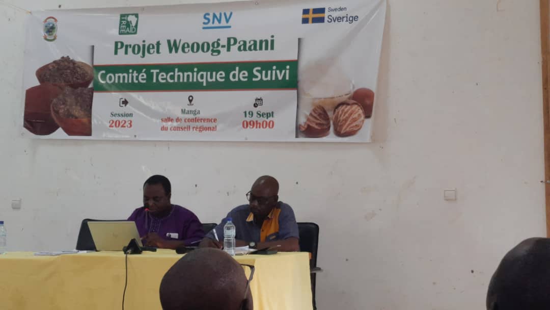 Le Comité Technique de Suivi (CTS) examine la mise en œuvre du projet Weoog Paani